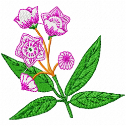 Flowers Embroidery Design 10